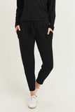Summer Lounging High rise drawstring joggers