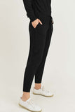 Summer Lounging High rise drawstring joggers