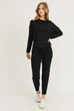 Summer Lounging High rise drawstring joggers