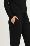 Summer Lounging High rise drawstring joggers