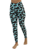 Monstera Flower print leggings