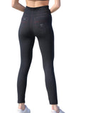 Black ripped jeggings
