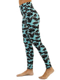 Monstera Flower print leggings