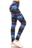 Galaxy print leggings