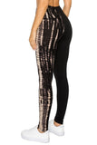 Snake skin print leggings