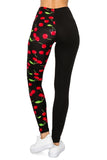 Cherry print leggings