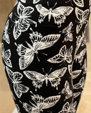Butterflies print capris