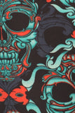 Skull print leggings