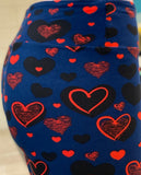You are my heart print leggings