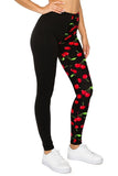 Cherry print leggings