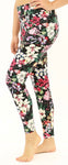 Elegant flower leggings