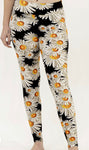 Camomiles print leggings