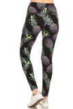 Pineapple print leggings