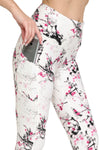 Cherry blossom active leggings